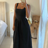 Robe longue coupe corset