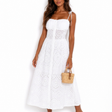 Robe en broderie anglaise
