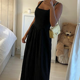 Robe longue coupe corset