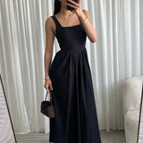 Robe longue coupe corset