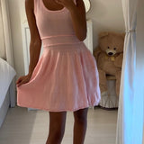 Robe maille évasée