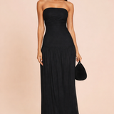 Robe bustier en lin